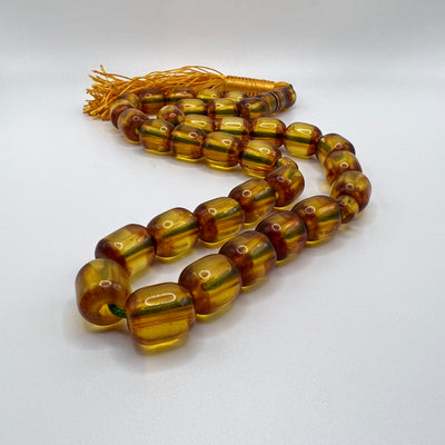 Honey Sandalos Bakelite Tasbih سندلس بكلايت عسلي⁩⁩ - AlAliGems