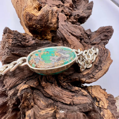 Iranian Turquoise Feroza Bracelet | Nishapuri feroza bracelet - Al Ali Gems
