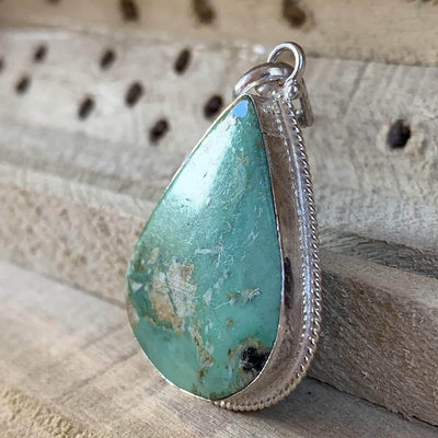 Iranian Turquoise Feroza Stone Pendant | Original Feroza Stone | Women feroza Pendant | AlAliGems Nishapuri Feroza Stone - Al Ali Gems