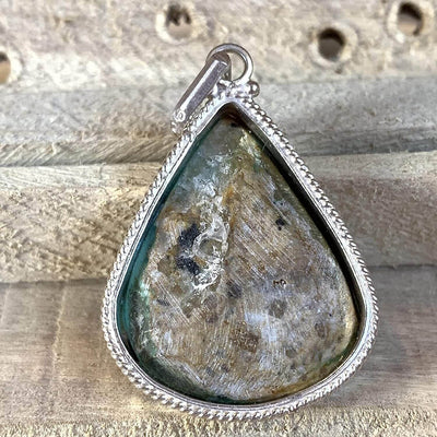Iranian Turquoise Feroza Stone Pendant | Original Feroza Stone | Women feroza Pendant | AlAliGems Nishapuri Feroza Stone - Al Ali Gems
