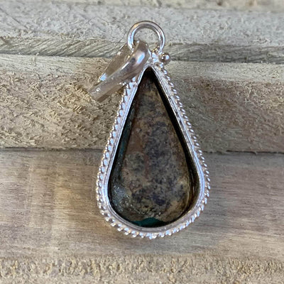 Iranian Turquoise Feroza Stone Pendant | Original Feroza Stone | Women feroza Pendant | AlAliGems Nishapuri Feroza Stone - Al Ali Gems