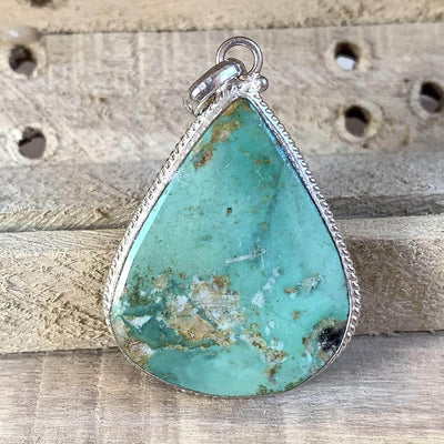Iranian Turquoise Feroza Stone Pendant | Original Feroza Stone | Women feroza Pendant | AlAliGems Nishapuri Feroza Stone - Al Ali Gems