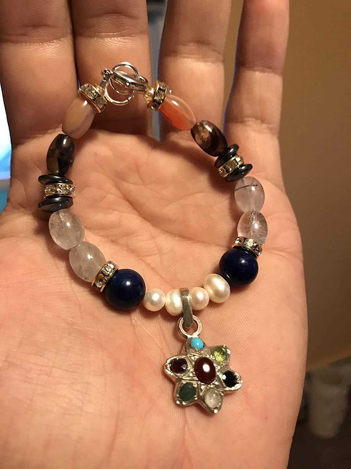 Made Upon Request Crystal Cocktail Natural Beads | Aqeeq - Feroza - Hadeed Sini - Tiger Eye | AlAliGems Aqeeq Bracelet | Aqeeq Stone Dur e Najaf Stone | Feroza Stone - Al Ali Gems