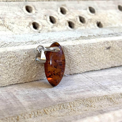 NATURAL BALTIC AMBER STERLING SILVER PENDANT | کهربا كهرمان | KAHRAMAN | KAHROBÂ | کهربا - Al Ali Gems