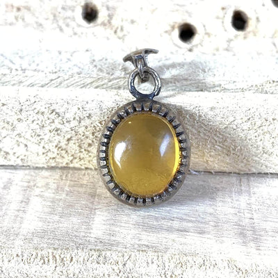 NATURAL BALTIC AMBER STERLING SILVER PENDANT | کهربا كهرمان | KAHRAMAN | KAHROBÂ | کهربا - Al Ali Gems