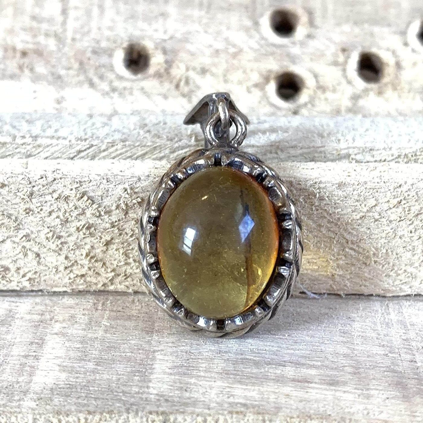 NATURAL BALTIC AMBER STERLING SILVER PENDANT | کهربا كهرمان | KAHRAMAN | KAHROBÂ | کهربا - Al Ali Gems
