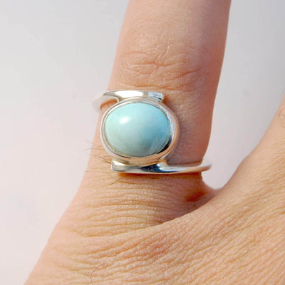 Natural Persian Turquoise Ring | AlAliGems | S925 | Hirz Jawad | Neyshabur Turquoise | US Size 7.5 - Al Ali Gems