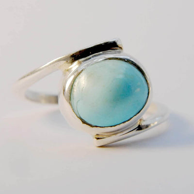 Natural Persian Turquoise Ring | AlAliGems | S925 | Hirz Jawad | Neyshabur Turquoise | US Size 7.5 - Al Ali Gems