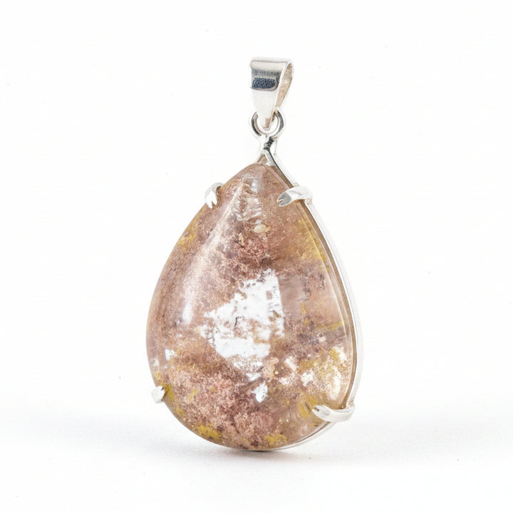Quartz Sterling Silver Pendant - Al Ali Gems