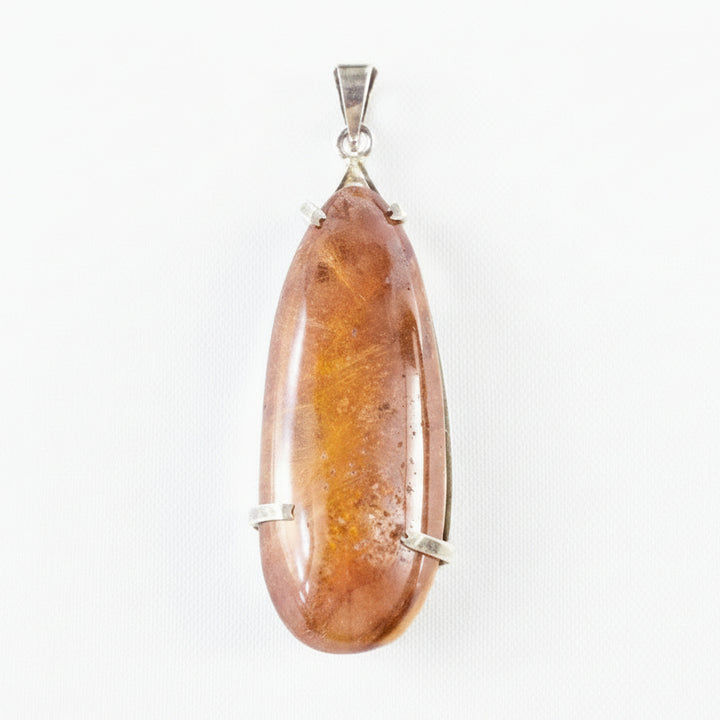 Quartz Sterling Silver Pendant - Al Ali Gems