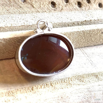 Red Akik Pendant for men and women | Islam | Red Yemeni Aqeeq Stone Pendant | Engraved Agate For Women | AlAliGems - Al Ali Gems